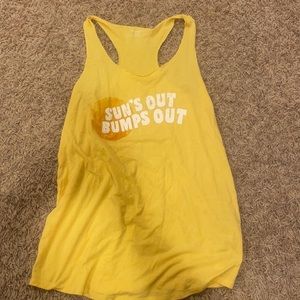 Maternity racer back tank